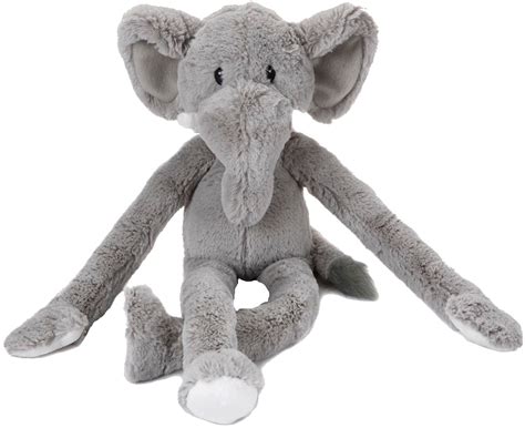 Multipet Swingin' Safari Plush Squeaky Elephant Dog Toy - Walmart.com - Walmart.com