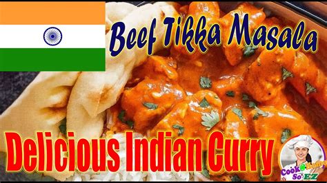 Beef TIKKA MASALA, an indian famous curry, cook it at home and enjoy ...