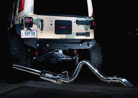 2007 - 2018 Jeep Wrangler JK Catback Exhaust System – RIPP Superchargers