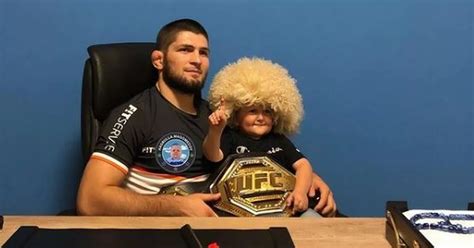 'Mini Khabib' Hasbulla Magomedov trains at Nurmagomedov family gym ...