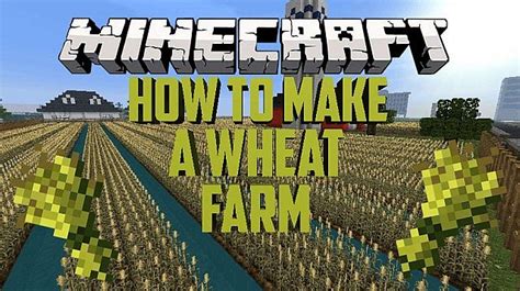 Minecraft: Wheat Farm Tutorial - [1.7.2]