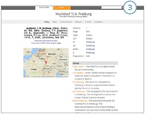 How to Use Meyers Gazetteer to Find German Places