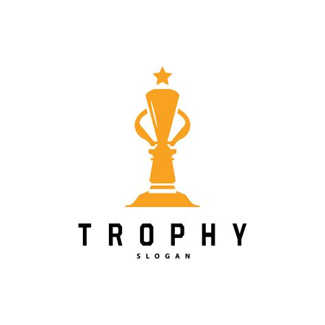 Trophy Logo, Design Vector Icon Template Illustration Cup Championship ...