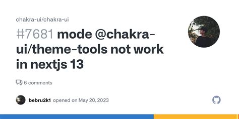 mode @chakra-ui/theme-tools not work in nextjs 13 · Issue #7681 ...