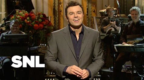 Seth MacFarlane Monologue: The Voices - Saturday Night Live - YouTube