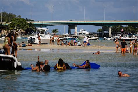 Here's A Look At Haulover Sandbar, The Popular Miami Party Spot That Will Be Destroyed