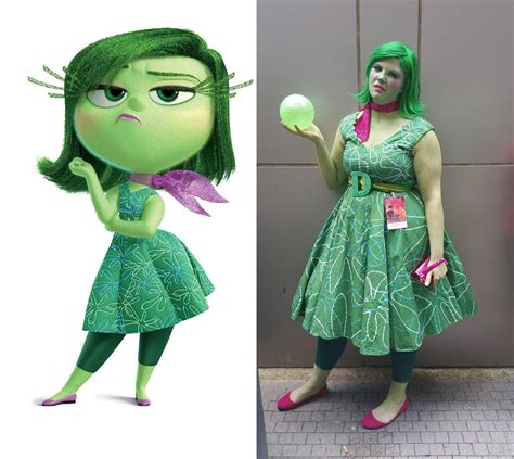 Disgust Cosplay - Inside Out costume - DragonCon 2015 | Inside out costume, Halloween party kids ...