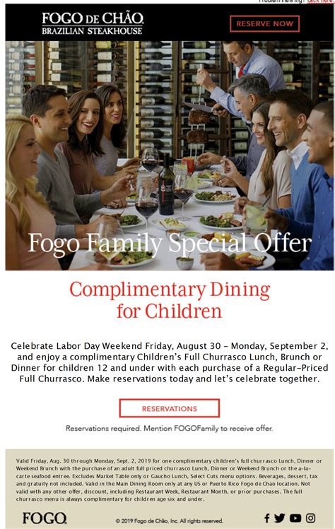 Fogo de Chao Coupons and Discounts