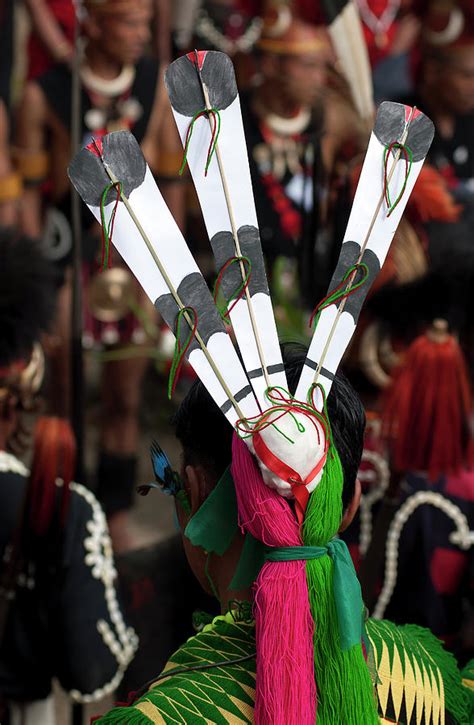 Headgear of Angami Naga tribe Photograph by Hira Punjabi