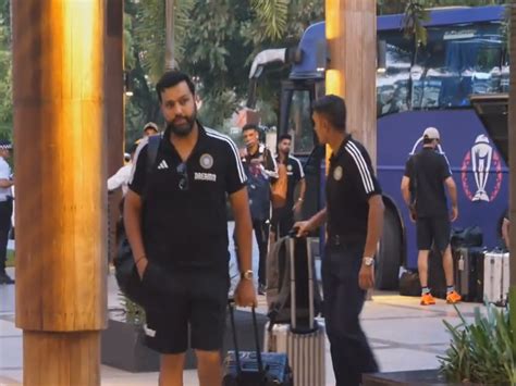 Indian Team Arrives In Guwahati Ahead Of ICC Men's Cricket World Cup ...