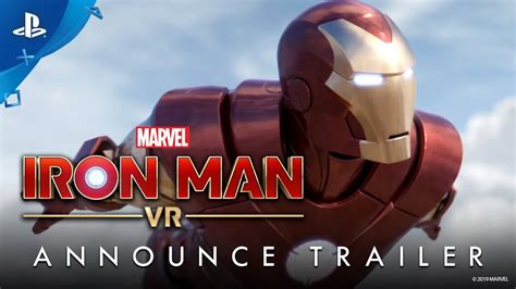 Marvel’s Iron Man VR – Announce Trailer | PS VR - YouTube