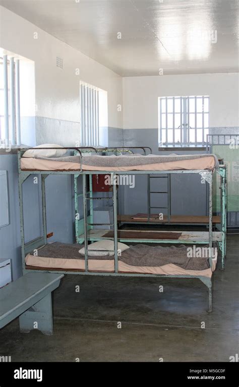 Inside Robben Island prison, Robben Island, Cape Town, South Africa ...