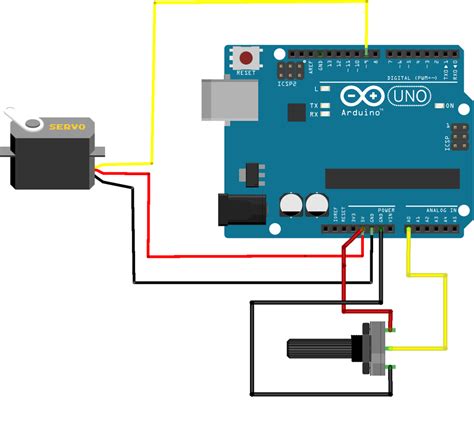 Servo Motor Control With Arduino Simple Circuit, 42% OFF