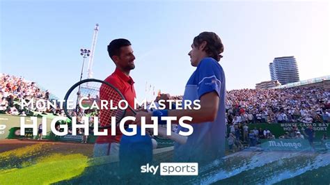 Novak Djokovic vs Alex de Minaur | Monte Carlo highlights | Tennis News ...