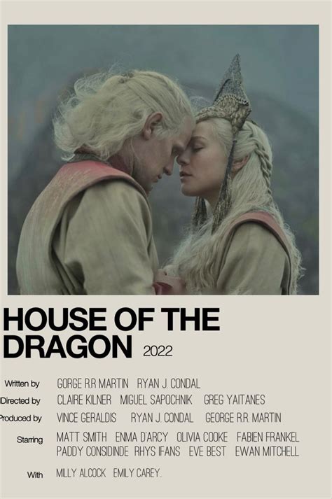 House of the dragon poster | Affiche de film, H.o.t.d, Film