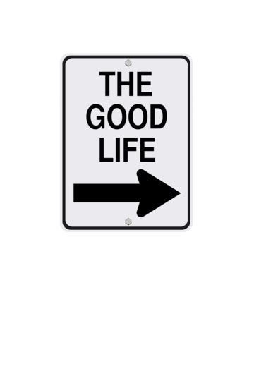 This Way To The Good Life Concept Comfort Peaceful, Comfort, Sign, This Way PNG Transparent ...