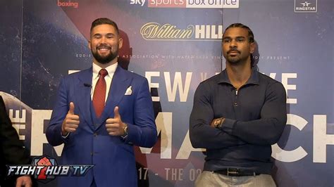 TONY BELLEW VS. DAVID HAYE 2 - COMPLETE KICK-OFF PRESS CONFERENCE ...