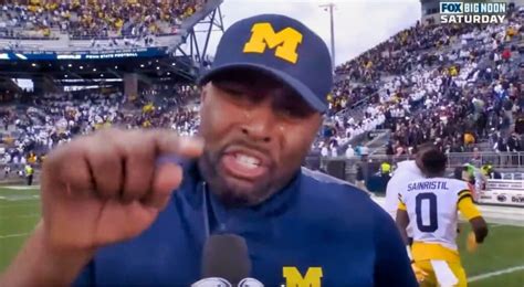 Sherrone Moore Shouts Out Jim Harbaugh After Michigan's Win