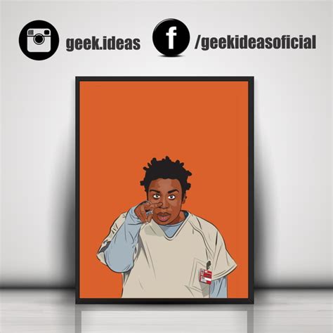 Poster Crazy Eyes - OITNB | Elo7 Produtos Especiais