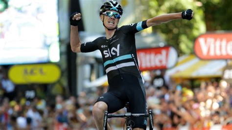 Tour de France: Defending champion Froome jumps to overall lead after dashing to Stage 8 victory