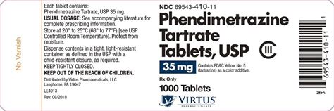 Phendimetrazine Tablets - FDA prescribing information, side effects and uses