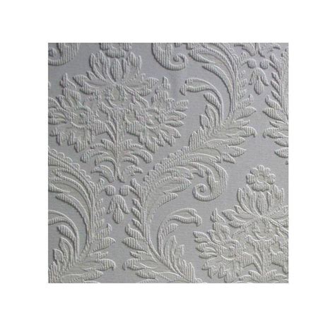 Anaglypta 57.5 sq. ft. High Trad Paintable Textured Vinyl Wallpaper-437-RD80027 - The Home Depot