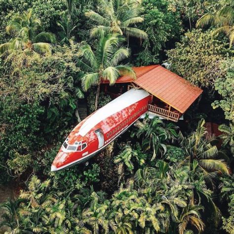 I Want To Go There: An Airplane Hotel High Above The Costa Rican Jungle - The Frisky