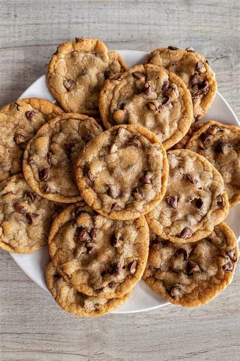 Soft and Chewy Chocolate Chip Cookies - Fitwaffle Kitchen