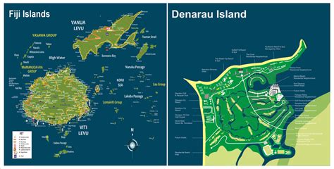 Map Of Fiji and Denarau Island | Professionals West Realty - Fiji