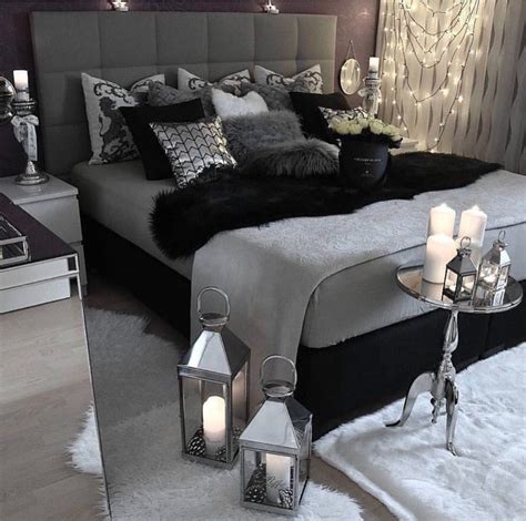 20+30+ Black Grey Bedroom Ideas – HOMYRACKS