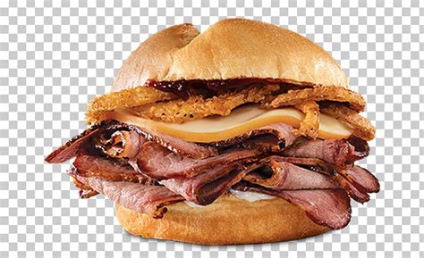 Barbecue Roast Beef Sandwich Steak Sandwich Bacon PNG, Clipart, Free PNG Download