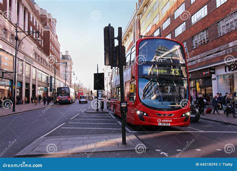 Bus Oxford Street editorial stock photo. Image of london - 64218293