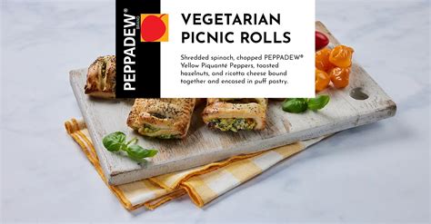 Vegetarian Picnic Rolls Recipes | PEPPADEW® UK