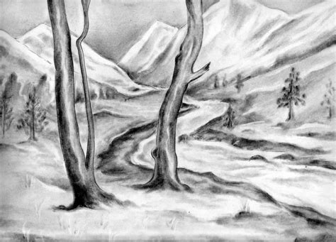 Pencil Sketches Of Nature at PaintingValley.com | Explore collection of Pencil Sketches Of Nature