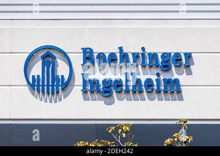 Sep 17, 2020 Fremont / CA / USA - Boehringer Ingelheim headquarters in Silicon Valley ...