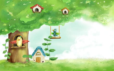 Wallpapers HD Cartoon Nature - Wallpaper Cave