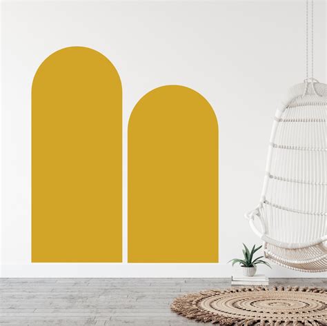 Double Arch Wall Decal, Modern Farmhouse Wall Art, Abstract Wall ...