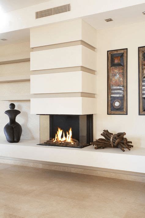 Sided Fireplace Designs