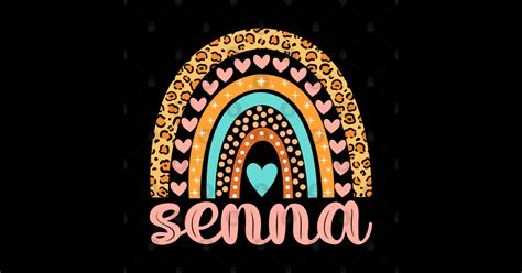 Senna Name Senna Birthday - Senna - Sticker | TeePublic