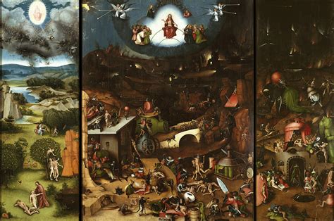 The Last Judgment Triptych Painting by Lucas Cranach the Elder - Fine ...