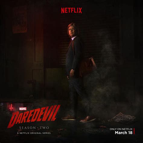 #Daredevil - Season 2, Character Poster of Foggy Nelson | Personajes de ...