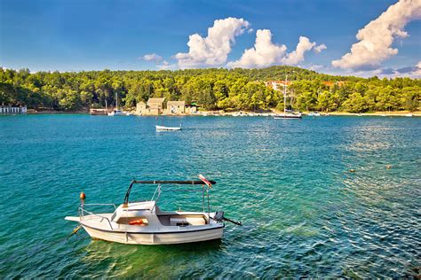 Stari Grad on Hvar island waterfront view Photograph by Brch Photography - Pixels