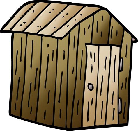 cartoon doodle wood shed 12241589 Vector Art at Vecteezy