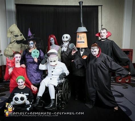 Awesome Nightmare Before Christmas Group Costume