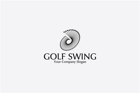 GOLF SWING LOGO (421365) | Logos | Design Bundles