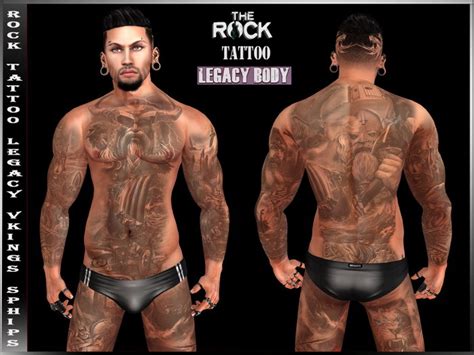 Second Life Marketplace - Rock Tattoo Legacy - Vikings Ships ( Full Body )