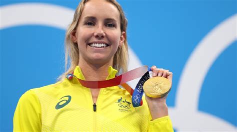 Emma McKeon won the 50m freestyle title at the Tokyo Olympic Swimming ...