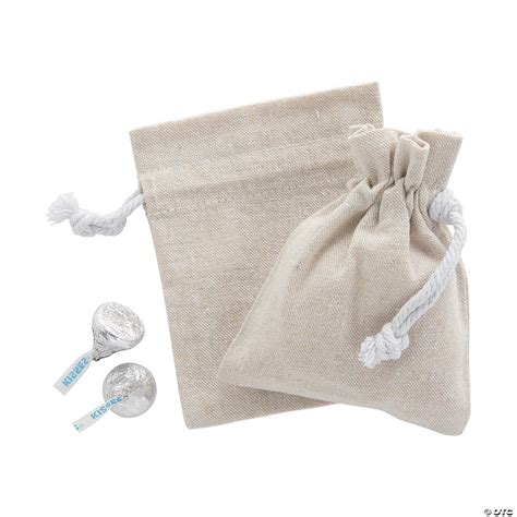 DIY Mini Canvas Drawstring Bags - 12 Pc. | Oriental Trading