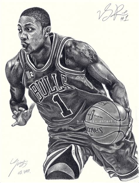 Basketball Player Drawing