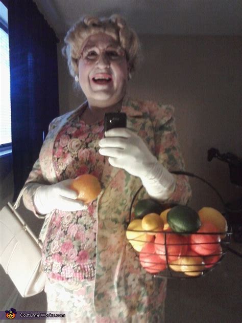 Mrs. Doubtfire It Was a Run by Fruiting Halloween Costume | DIY ...